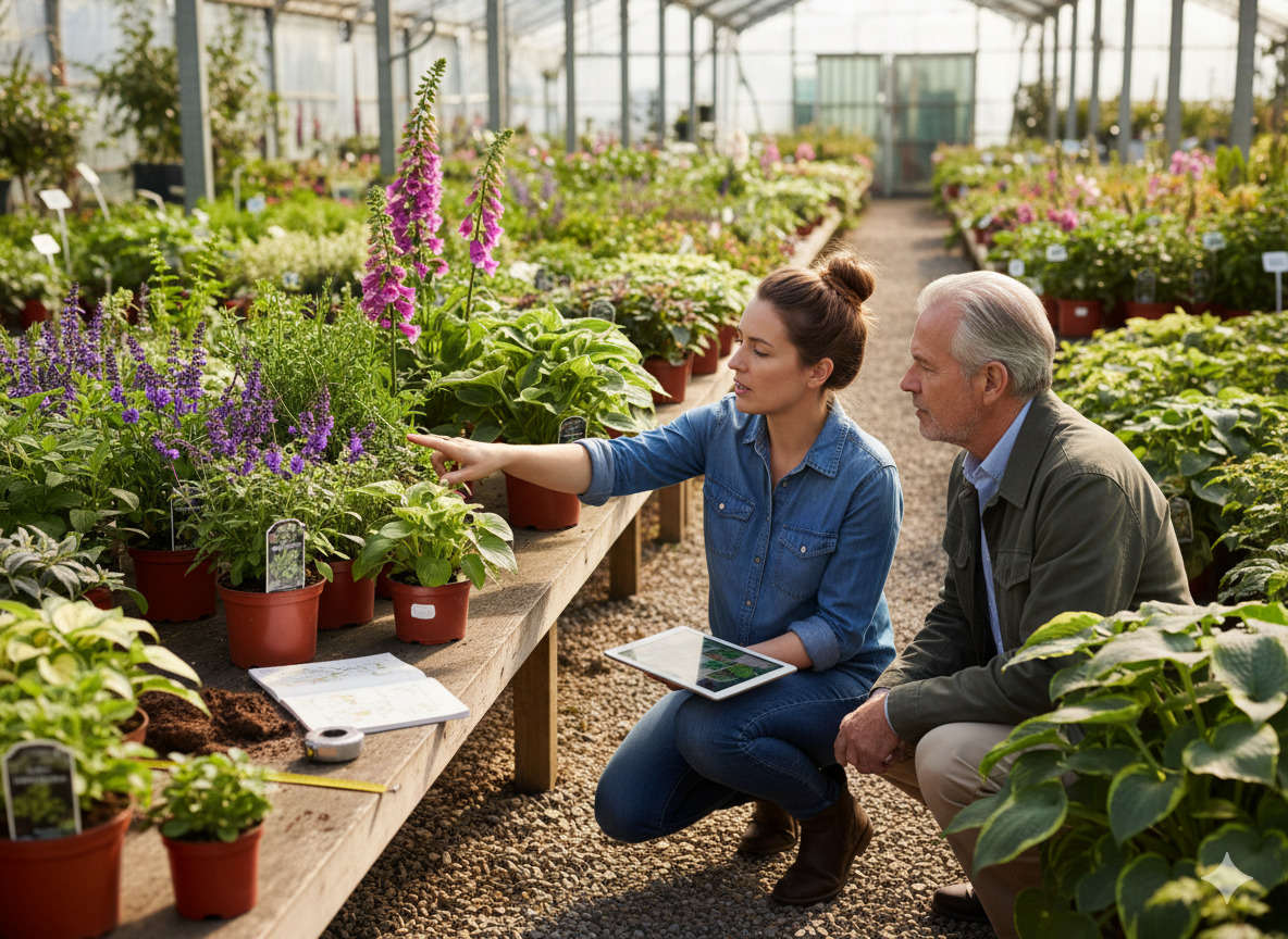 Plant selection and design service